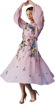 Coast Embellished Sequin Midi Dress