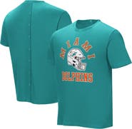 NFL Men's Aqua Miami Dolphins Field Goal Assisted T-Shirt
