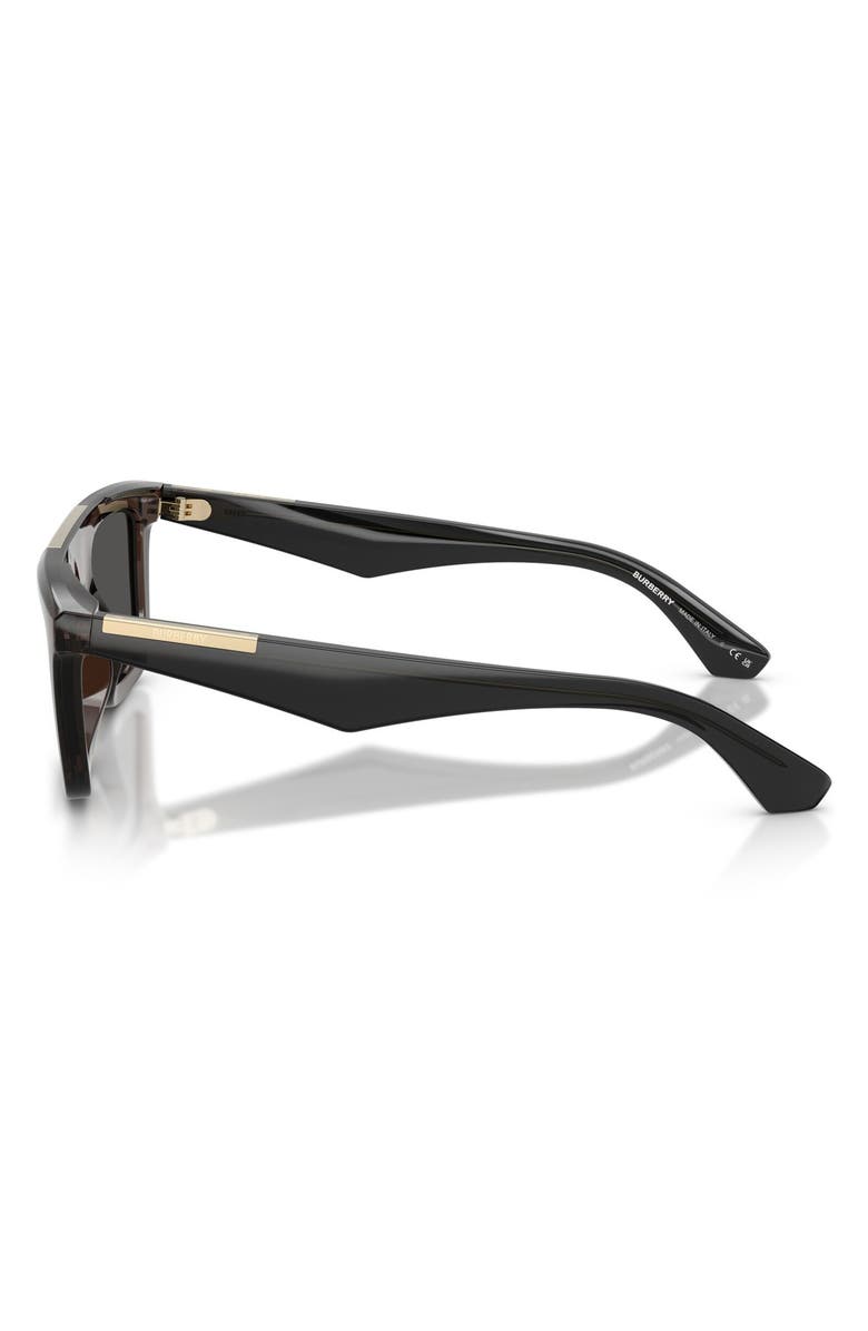 Burberry 54mm Rectangular Sunglasses, Alternate, color, 