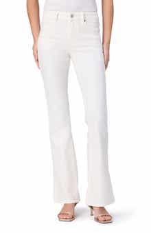 Laurel Canyon Side Slit High Waist Bootcut Jeans