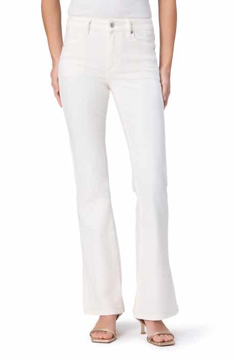 Laurel Canyon Side Slit High Waist Bootcut Jeans