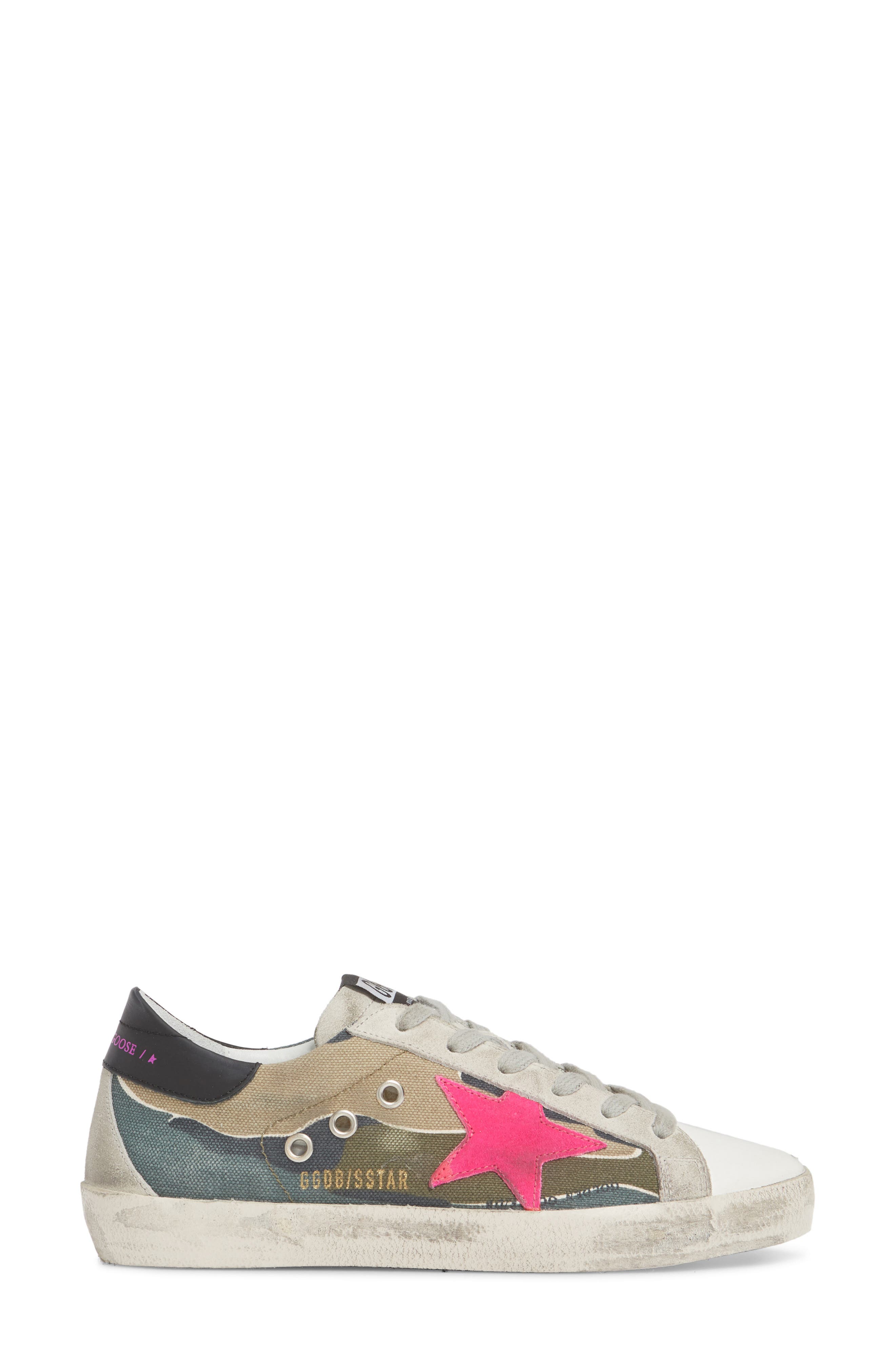 Golden Goose Superstar Low Top Sneaker, Alternate, color, 