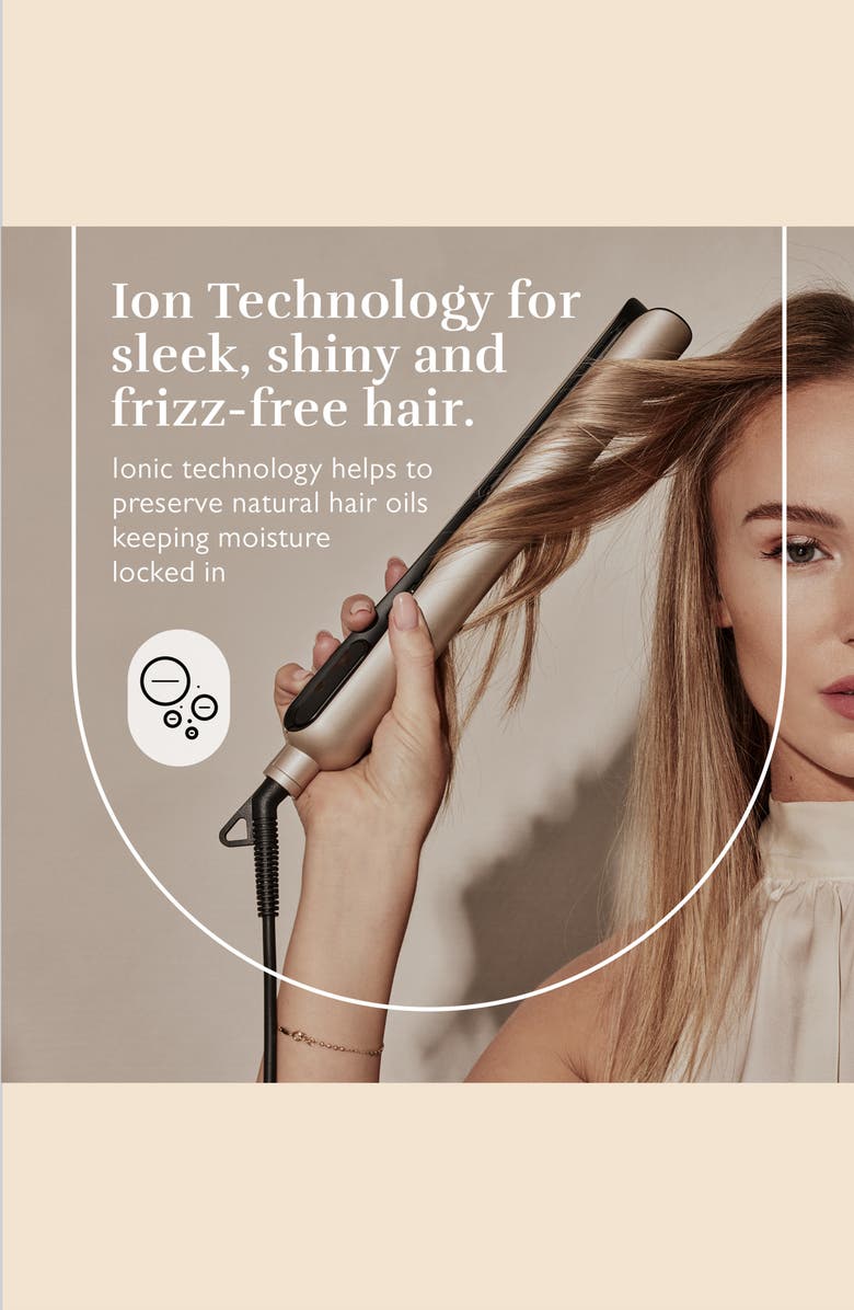 Silk'n SilkyStraight Infrared Hair Straightener, Alternate, color, Gold