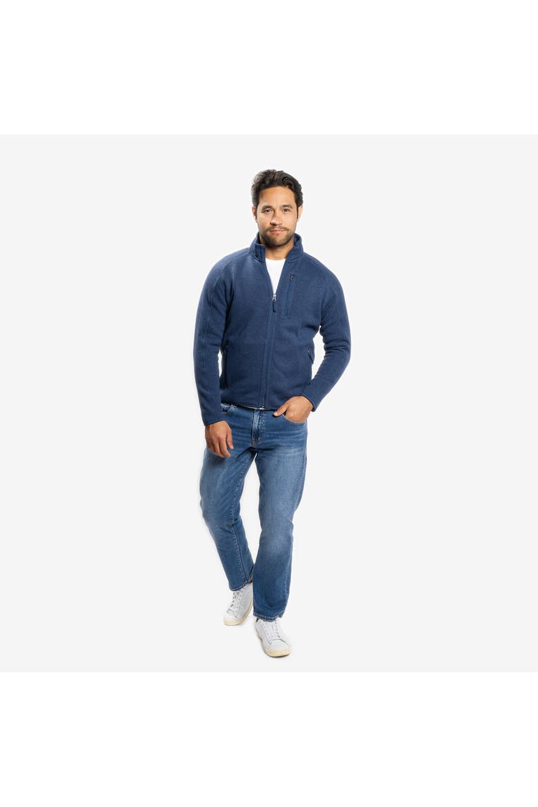 Polartec Fleece Jacket, Alternate, color, Navy