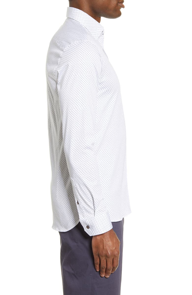 Ted Baker London Lorook Slim Fit Button-Up Shirt, Alternate, color, 