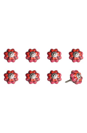 Shop Kinetic 8-pack Knobs In Wavy Rose