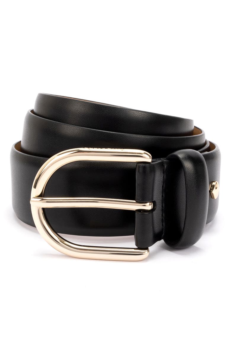 Kate Spade New York feather edge belt, Main, color, 