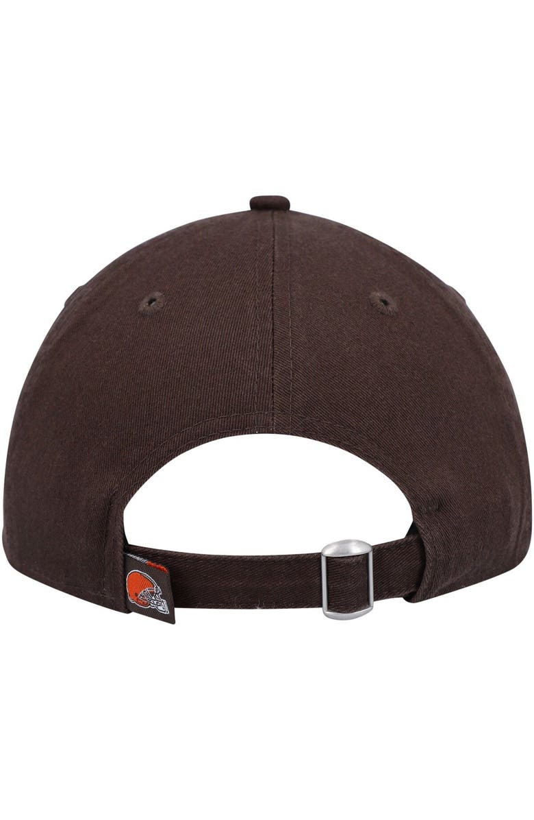 New Era Women's New Era Brown Cleveland Browns Collegiate 9TWENTY Adjustable Hat, Alternate, color, 