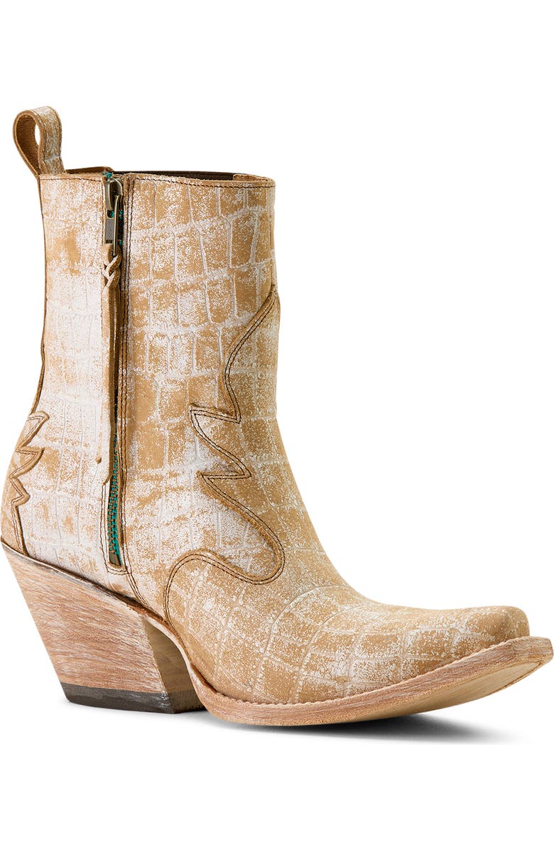 Ariat Jade X Toe Cowyboy Boot, Main, color, White