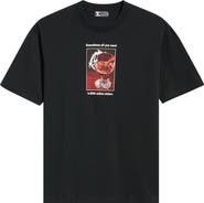 VERYRARE Red Wine Cotton Graphic T-Shirt