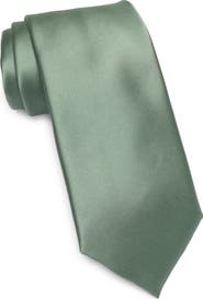 NORDSTROM RACK Solid Satin Tie