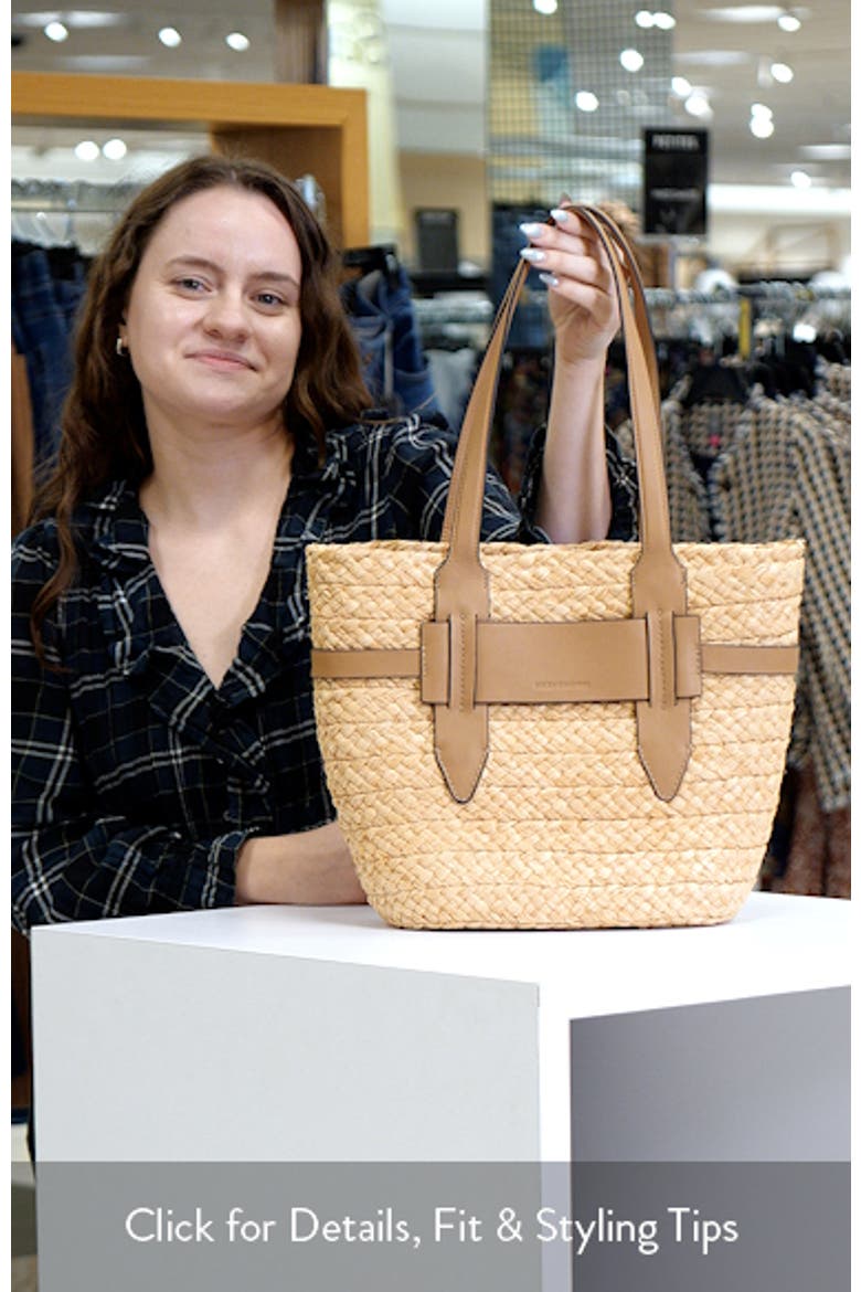 Medium Lipari Raffia Tote video
