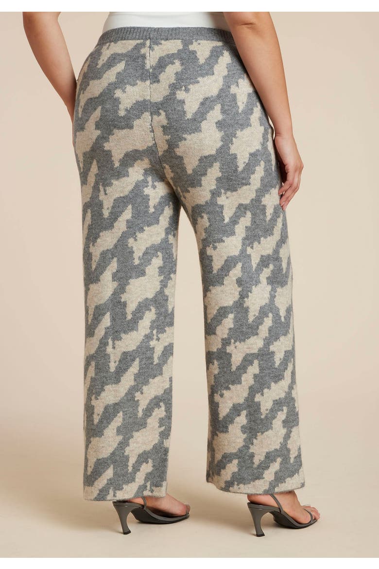Intarsia Sweater Pant, Alternate, color, GEO WAVE
