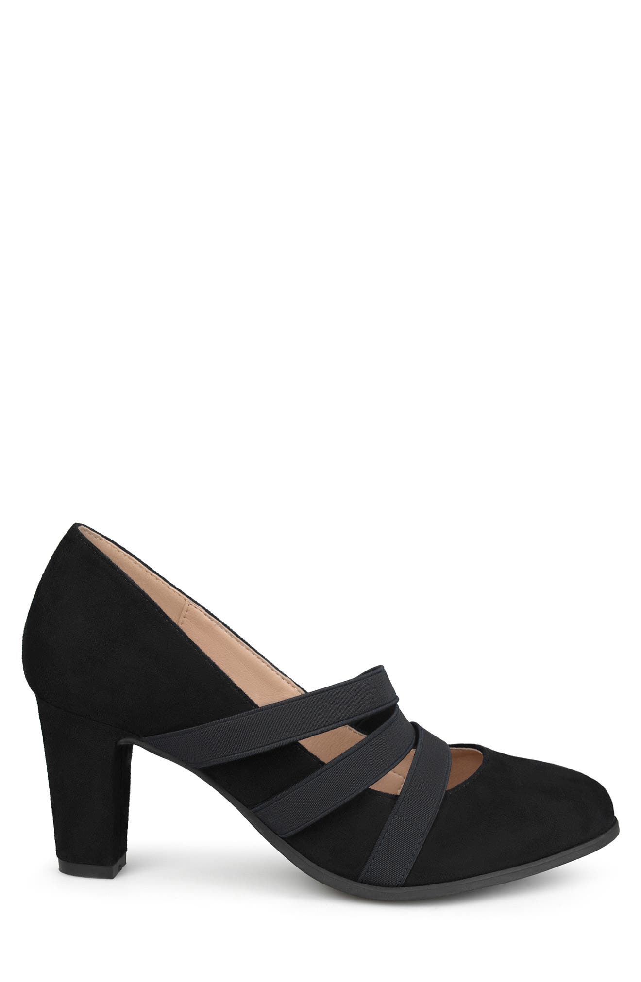 Journee Collection Journee Collectoin Loren Block Heel Pump - Wide Width, Alternate, color, 