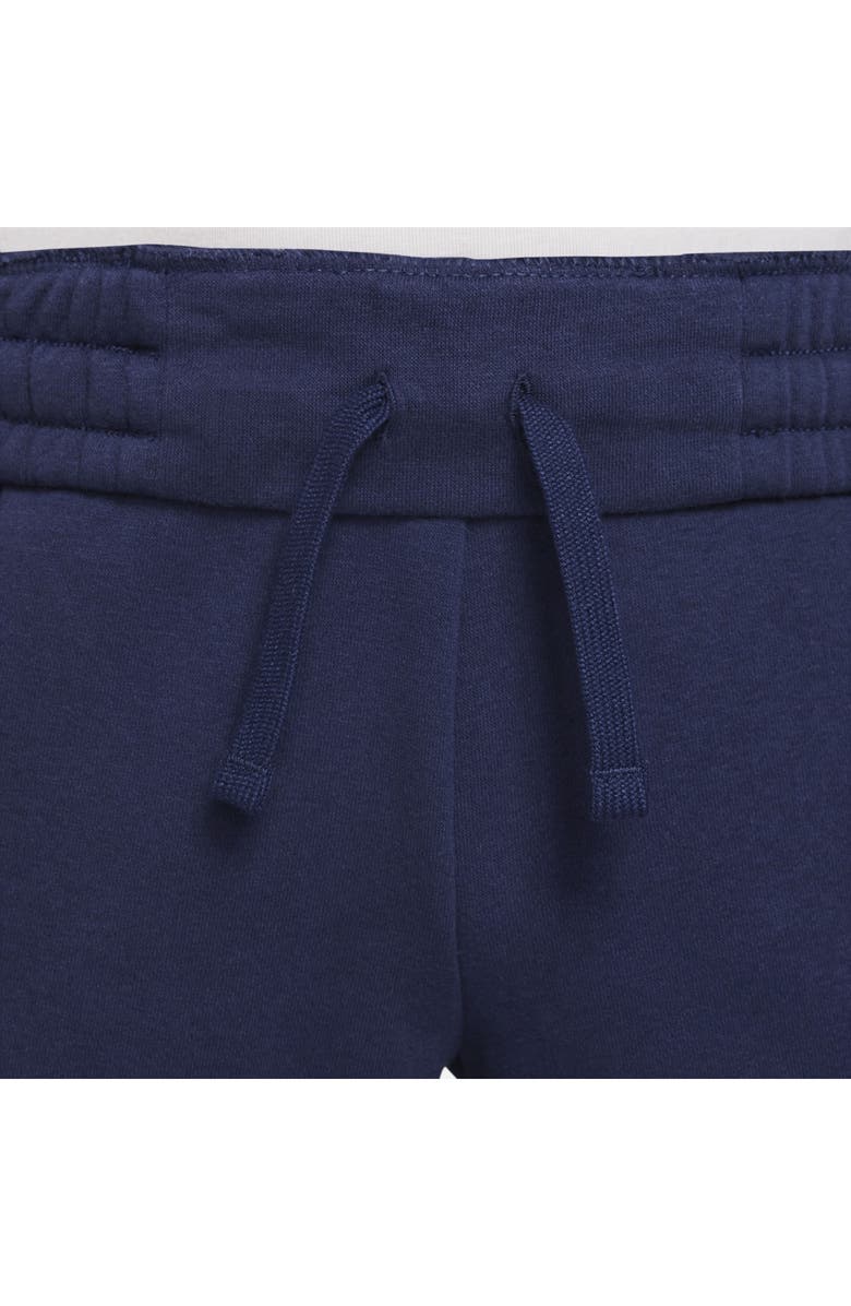 Nike Kids' Fleece Basketball Joggers, Alternate, color, Midnight Navy/ White