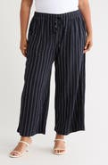 Caslon® Crinkle Wide Leg Pants