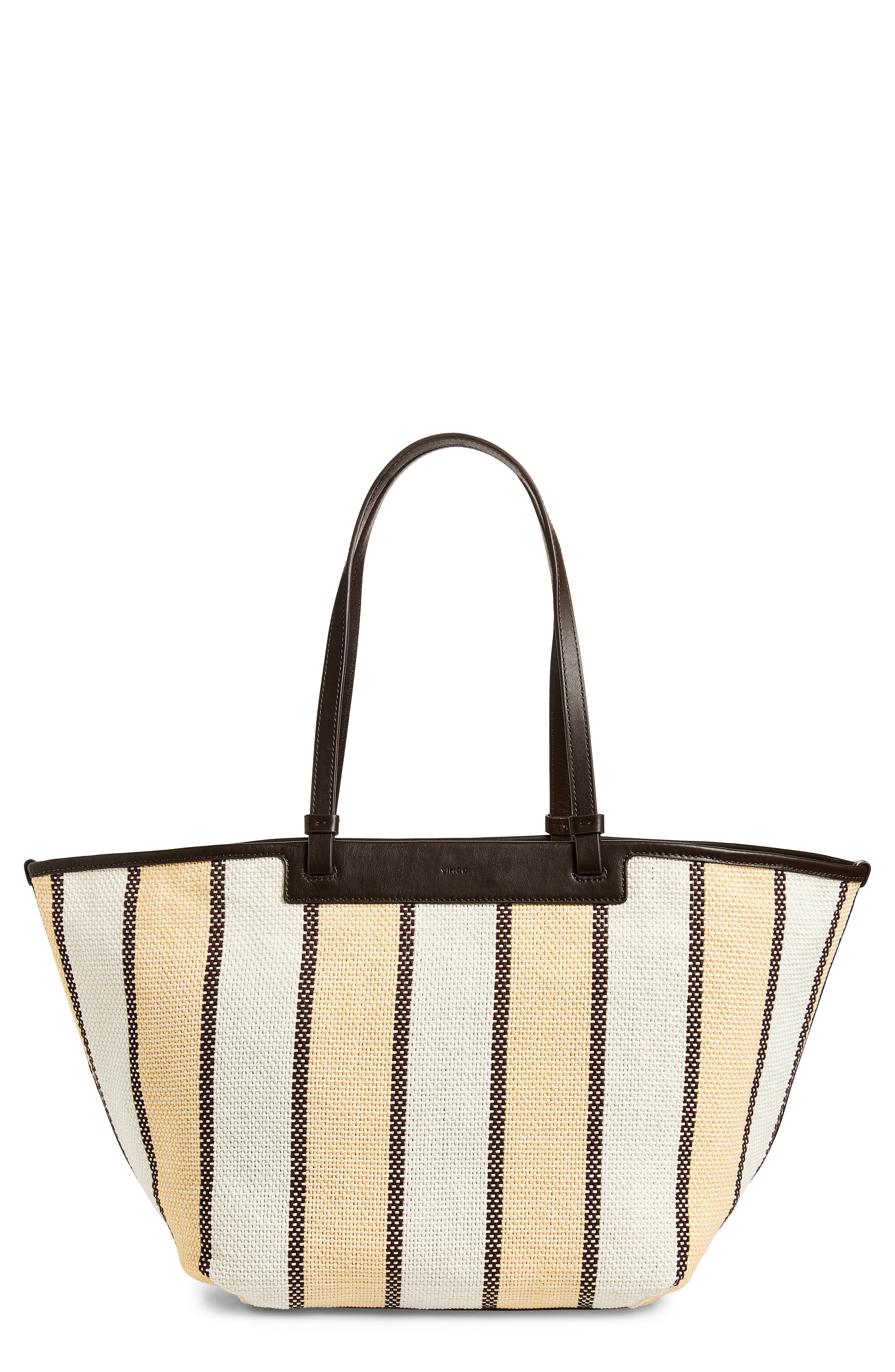 Vince Large Marin Mesh Tote, Main, color, Natural Multi