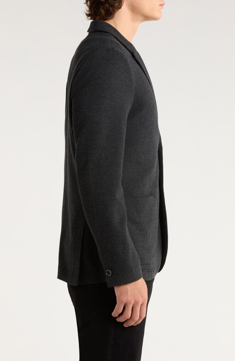 Robert Barakett Gracer Knit Sport Coat, Alternate, color, Black