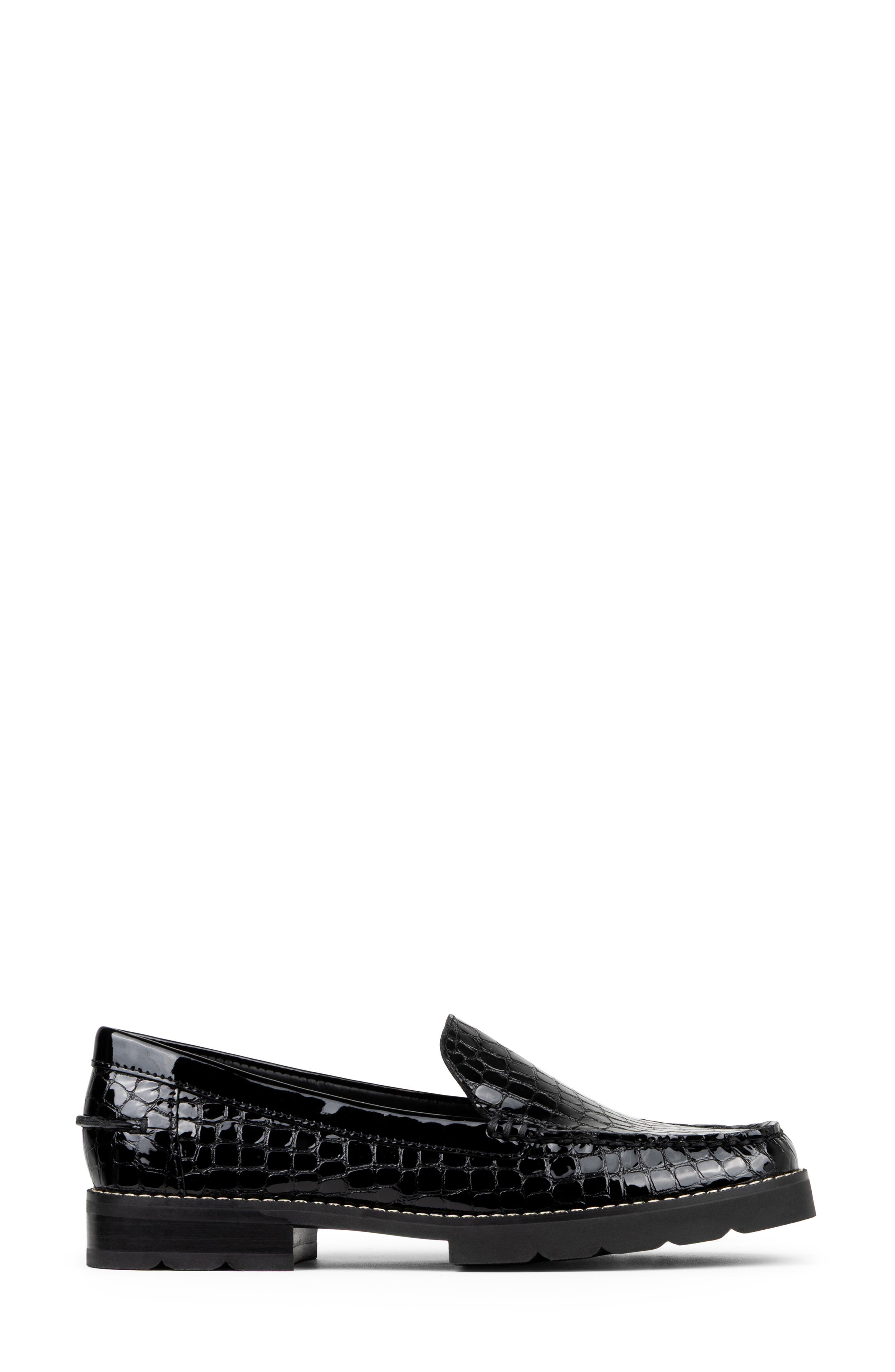 Donald Pliner Ombree Loafer, Alternate, color, Black