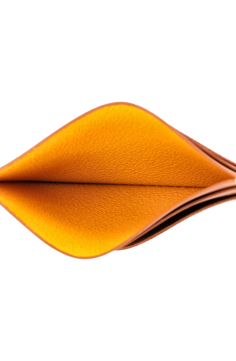 Pre-Owned Goyard Saint Sulpice Card Holder Coated Canvas, Alternate, color, Black