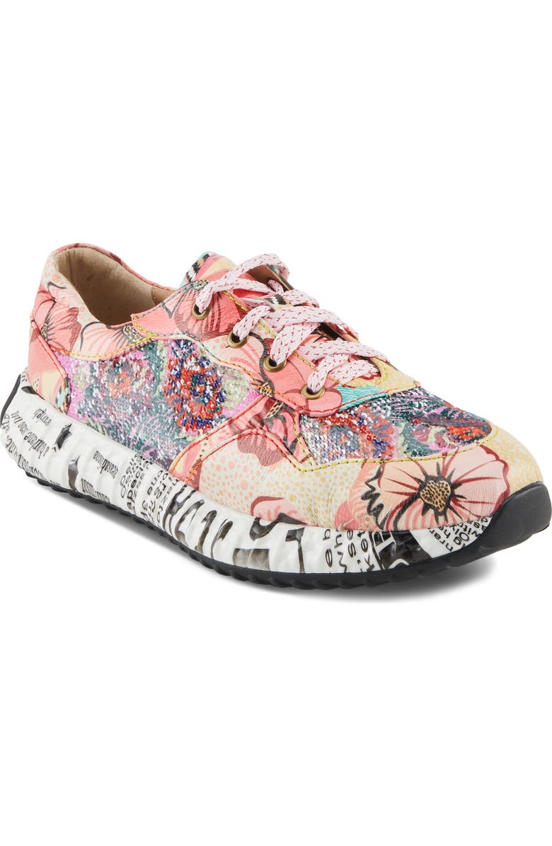 L'Artiste by Spring Step Cabaret Sequin Sneaker, Main, color,