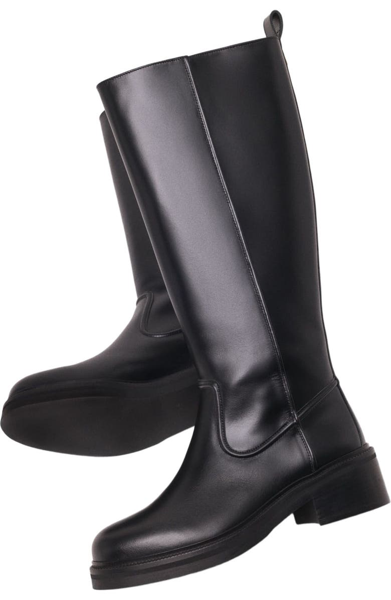 maje Leather boots, Alternate, color,