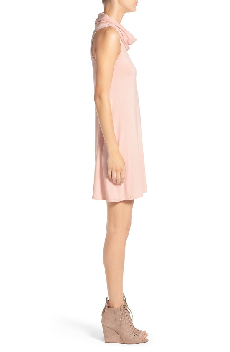 Socialite Cowl Neck Shift Dress, Alternate, color,