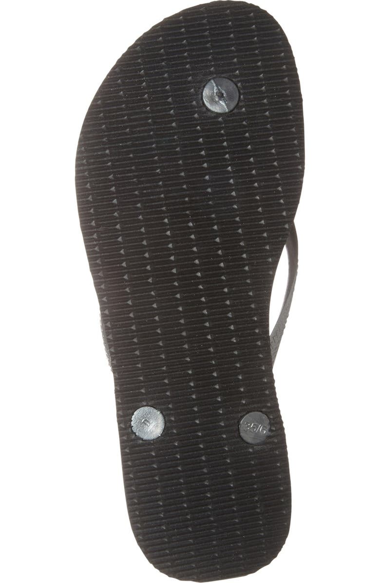 Havaianas Slim Crystal Poem Flip Flop, Alternate, color,