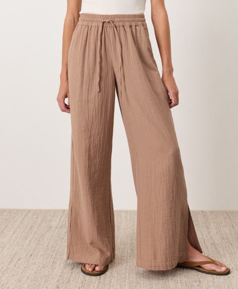 Organic Cotton Coastal Double Gauze Pants