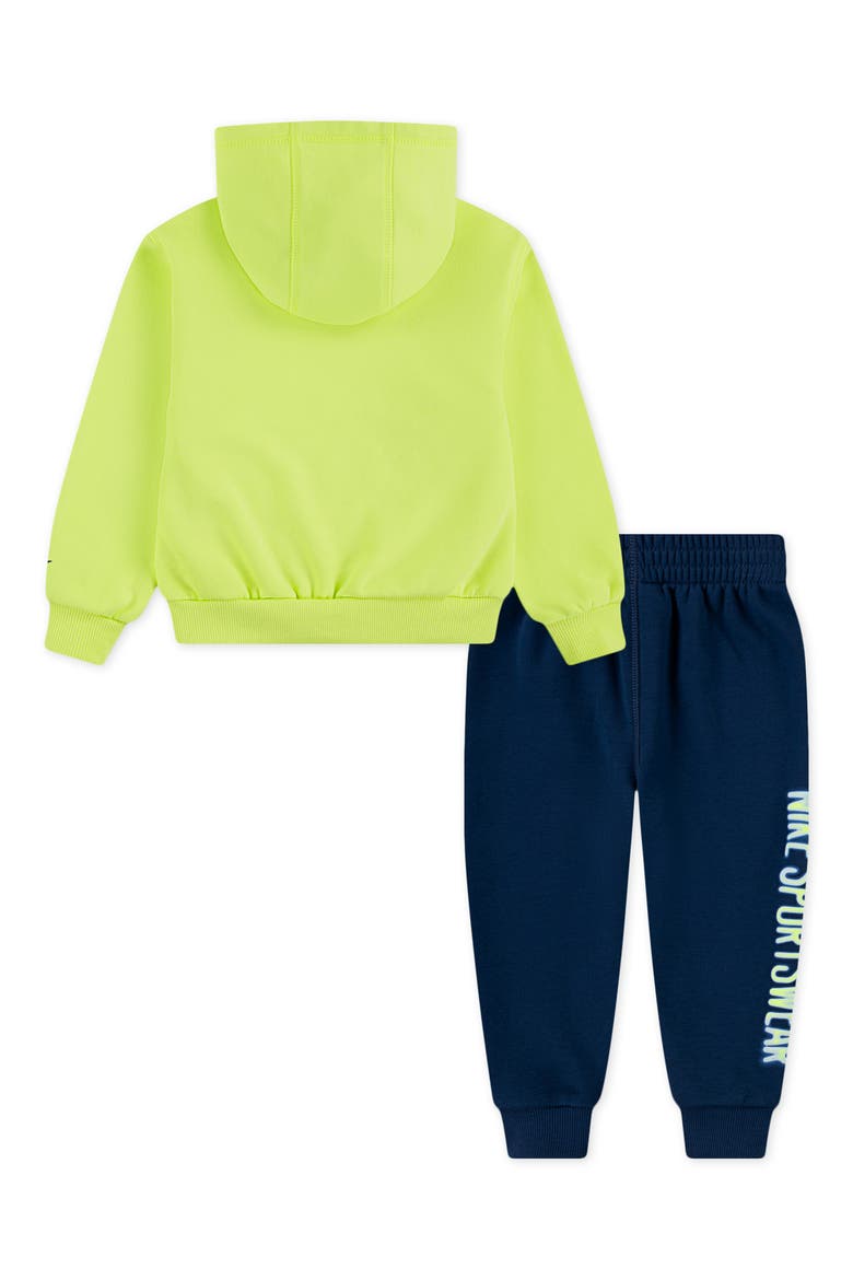 Kids' Hoodie and Joggers Fleece Set, Alternate, color, BLUE FORCE