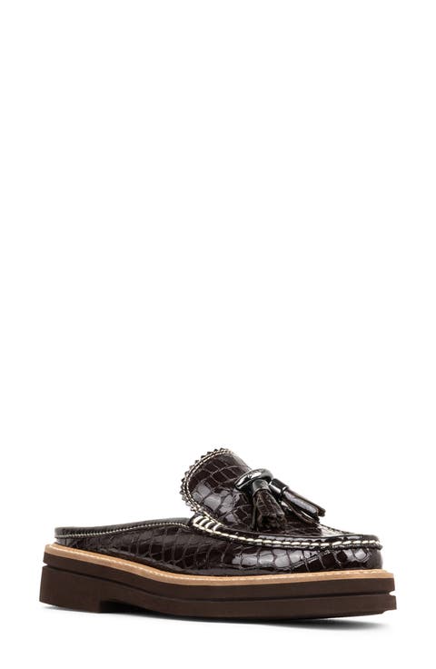Mule Tassel Loafer
