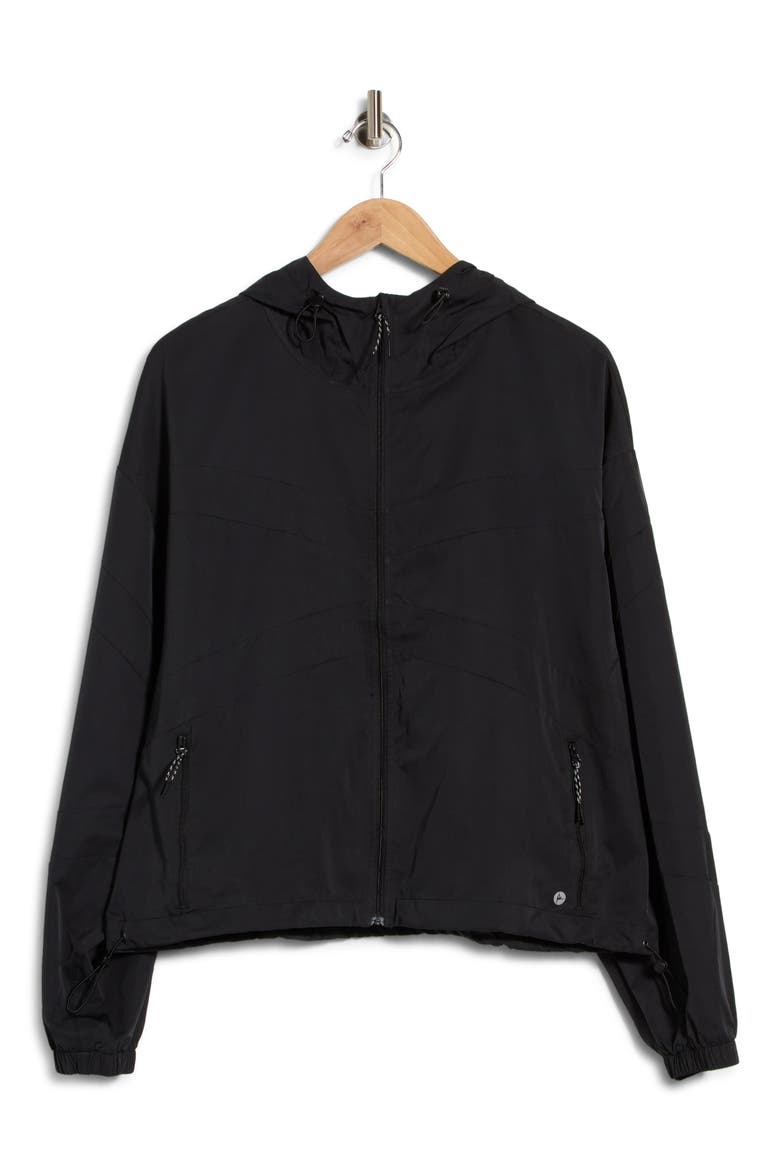 Radiant Swift Track Hoodie, Alternate, color, BLACK