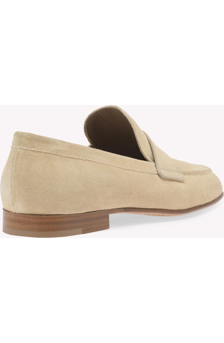 Gianvito Rossi Carlo Mocassin, Alternate, color, Brown Suede Leather