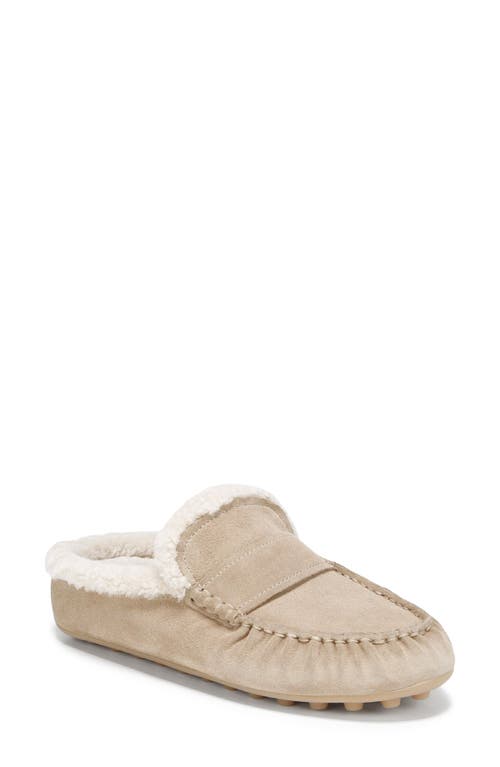 Vince Berkley Genuine Shearling Driving Loafer In Brown