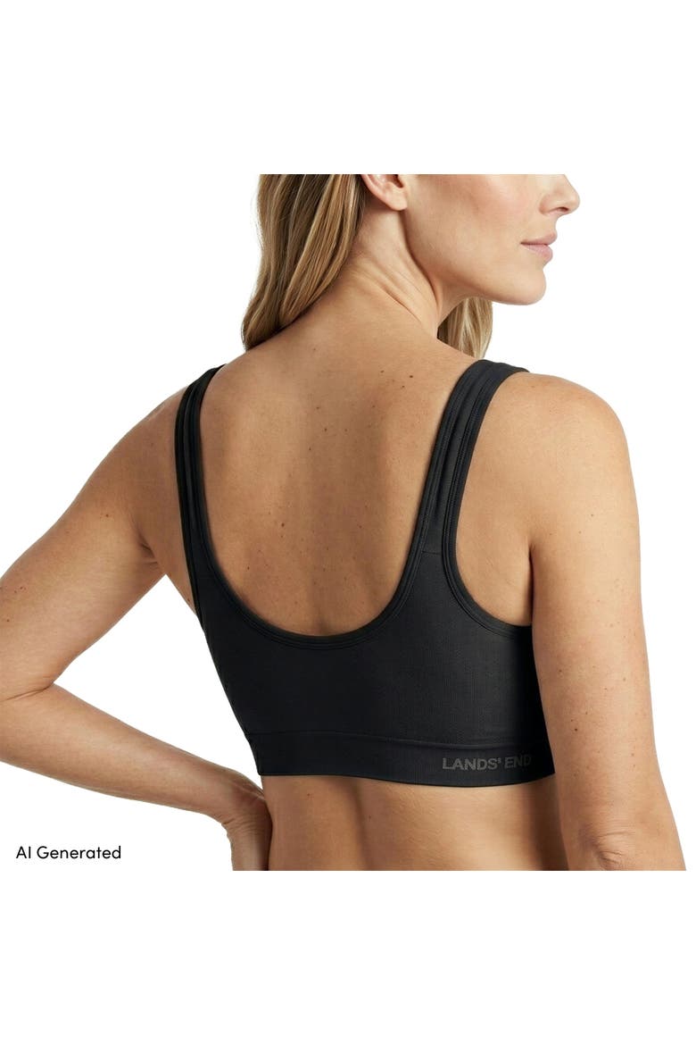 Bralette Soft Fit Seamless, Alternate, color, Black