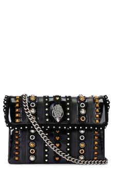 Kurt Geiger London Medium Kensington Studs Convertible Leather Shoulder Bag