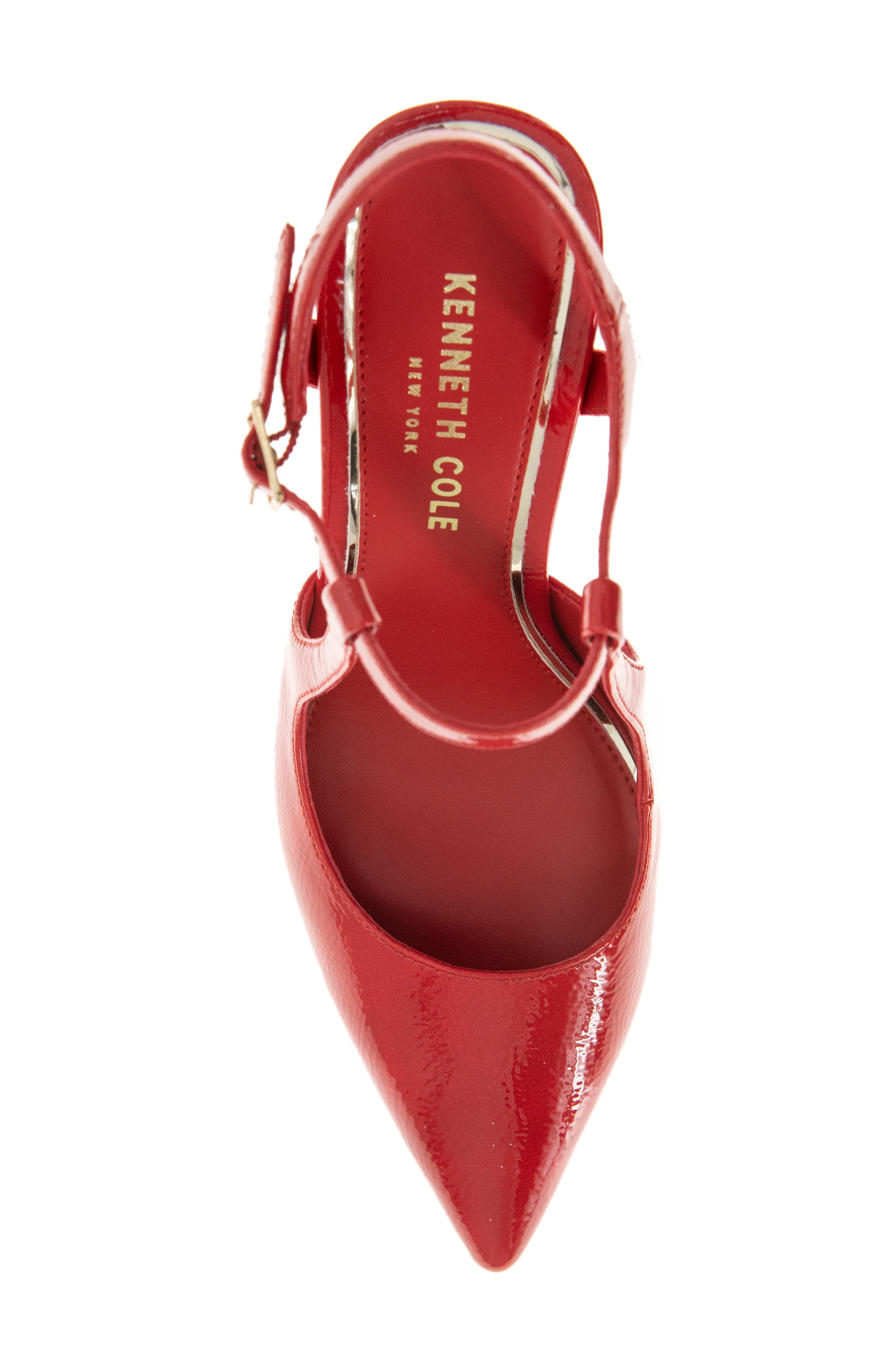 Romi Slingback Pump, Alternate, color, RED