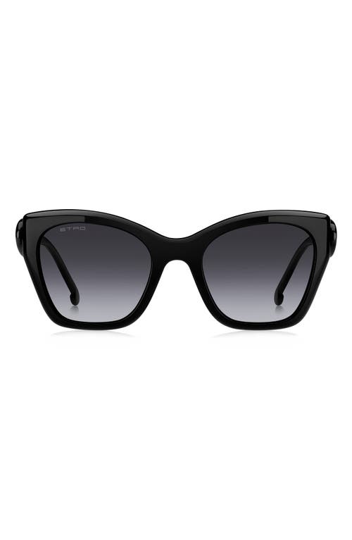 Etro 54mm Gradient Cat Eye Sunglasses