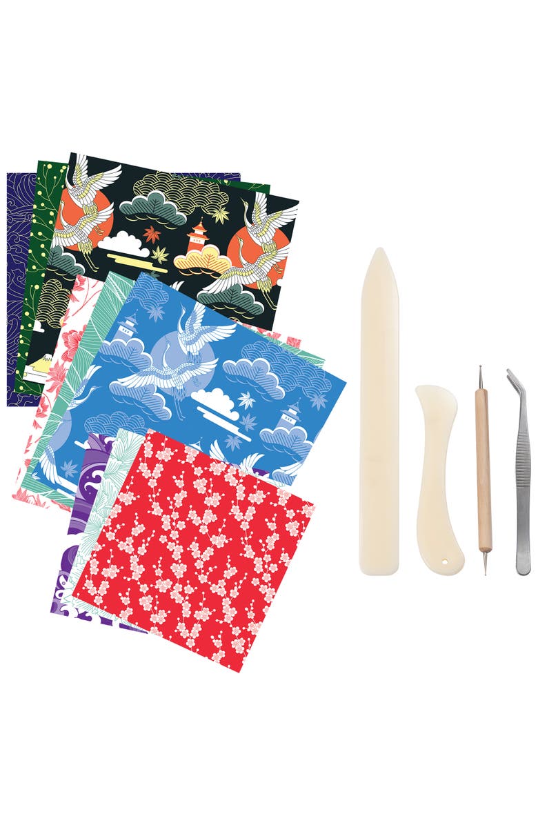 Art Maker Masterclass Collection Origami Techniques Kit, Alternate, color, Multicolored