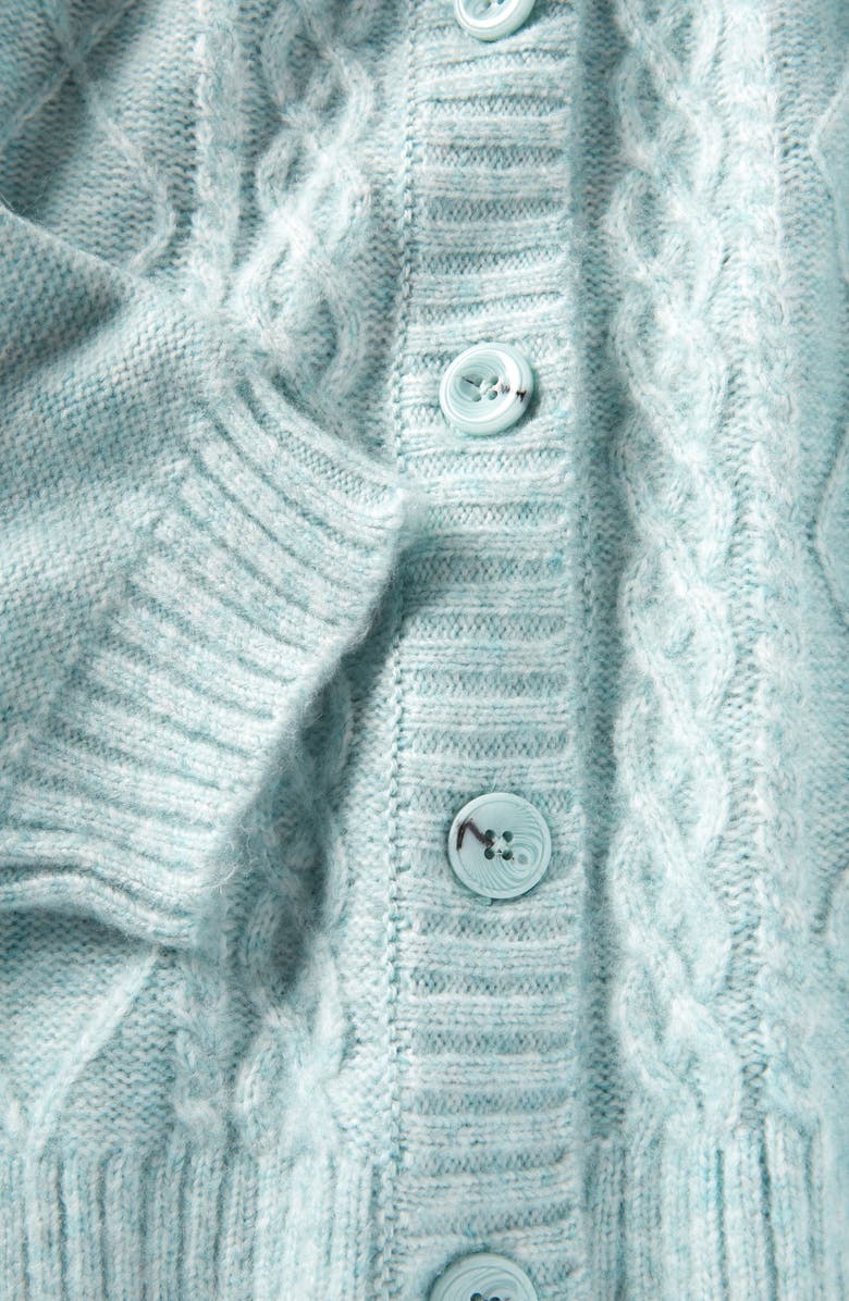 Nordstrom Kids' Oversize Cable Cardigan, Alternate, color, 