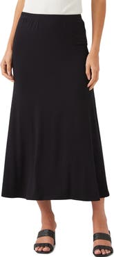 Karen Kane Side Slit Midi Skirt