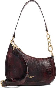 Dune London Direction Leather Shoulder Bag