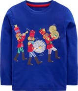 Mini Boden Kids' Marching Band Long Sleeve T-Shirt