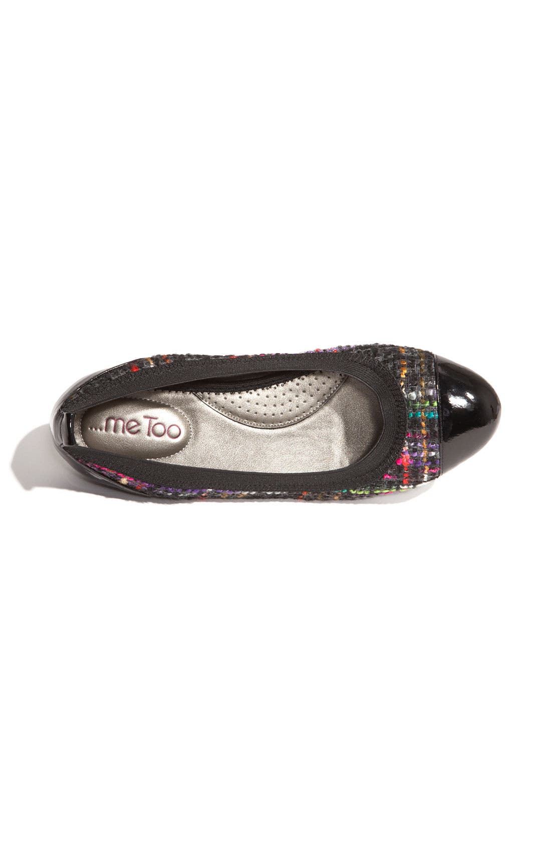 'Kaden' Flat, Alternate, color, BLACK MULTI BOUCLE