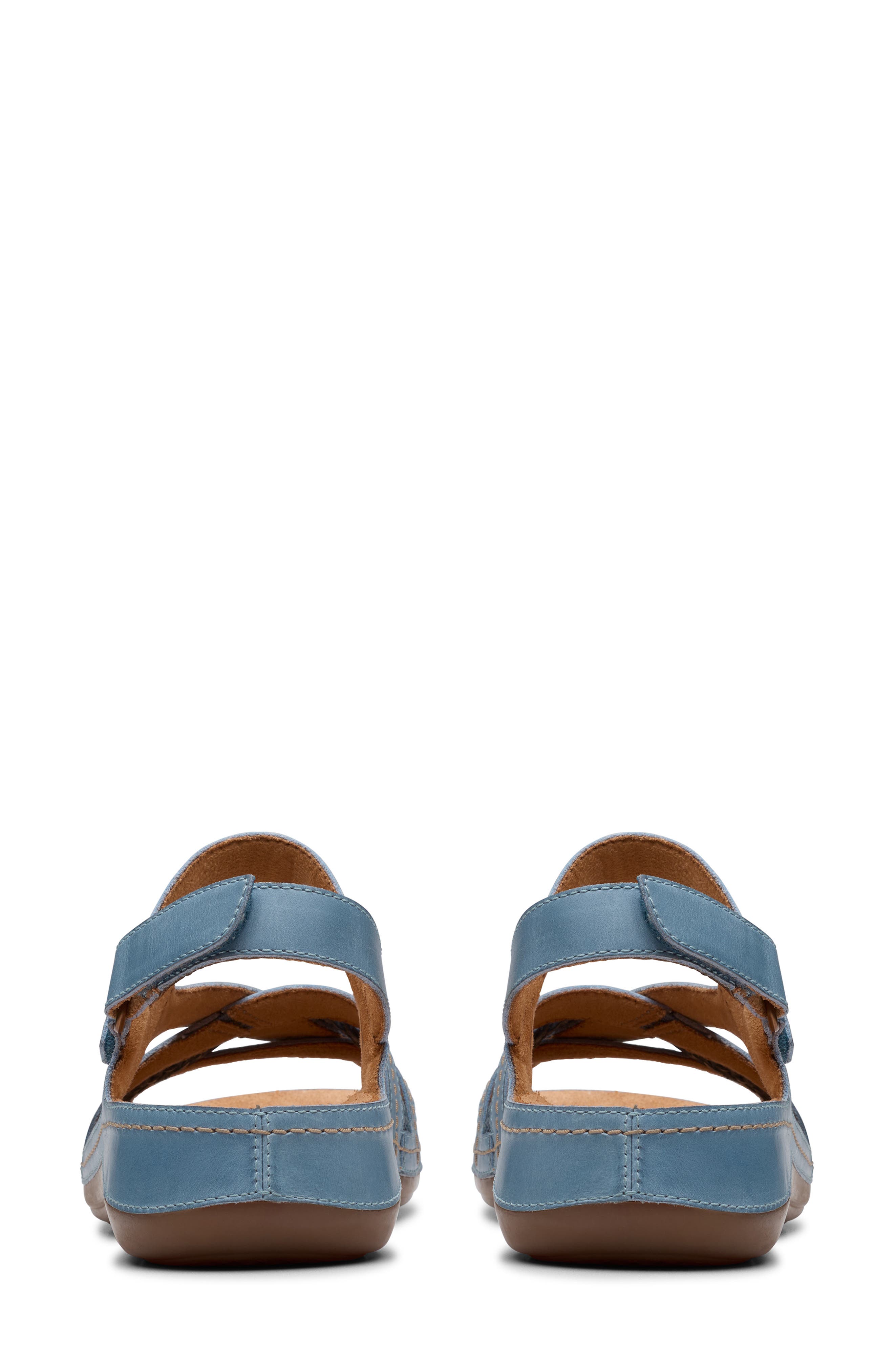 Clarks<sup>®</sup> Cecily Strap Sandal, Alternate, color, Blue Combi