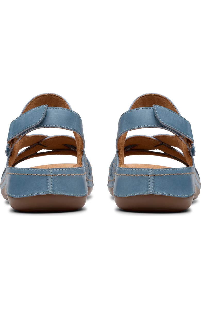 Clarks<sup>®</sup> Cecily Strap Sandal, Alternate, color, Blue Combi