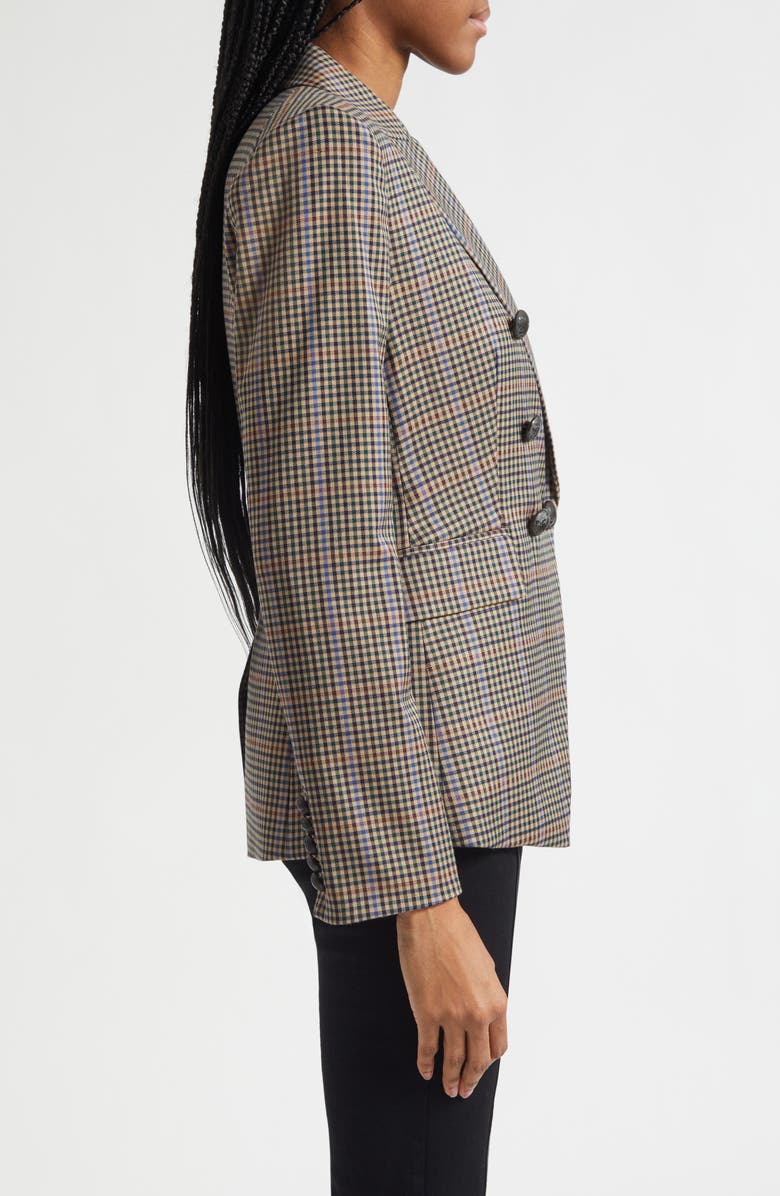 Veronica Beard Miller Dickey Jacket, Alternate, color, Russet Multi