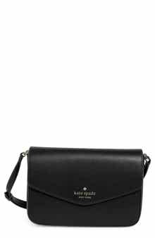 Kate Spade New York envelope flap leather crossbody bag