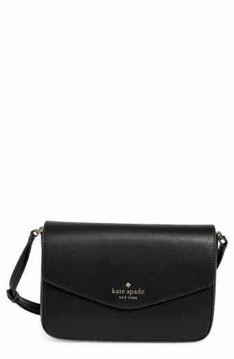 Kate Spade New York envelope flap leather crossbody bag