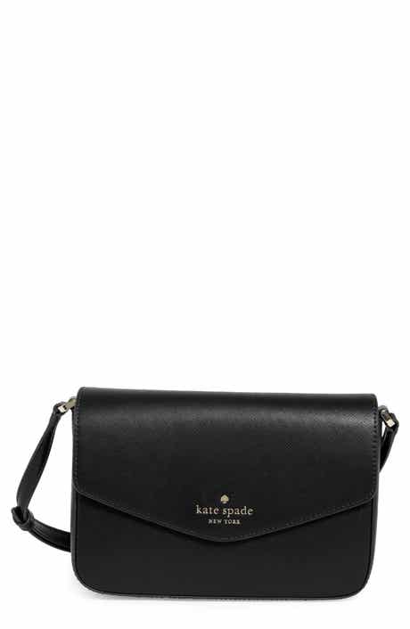 Kate Spade New York envelope flap leather crossbody bag